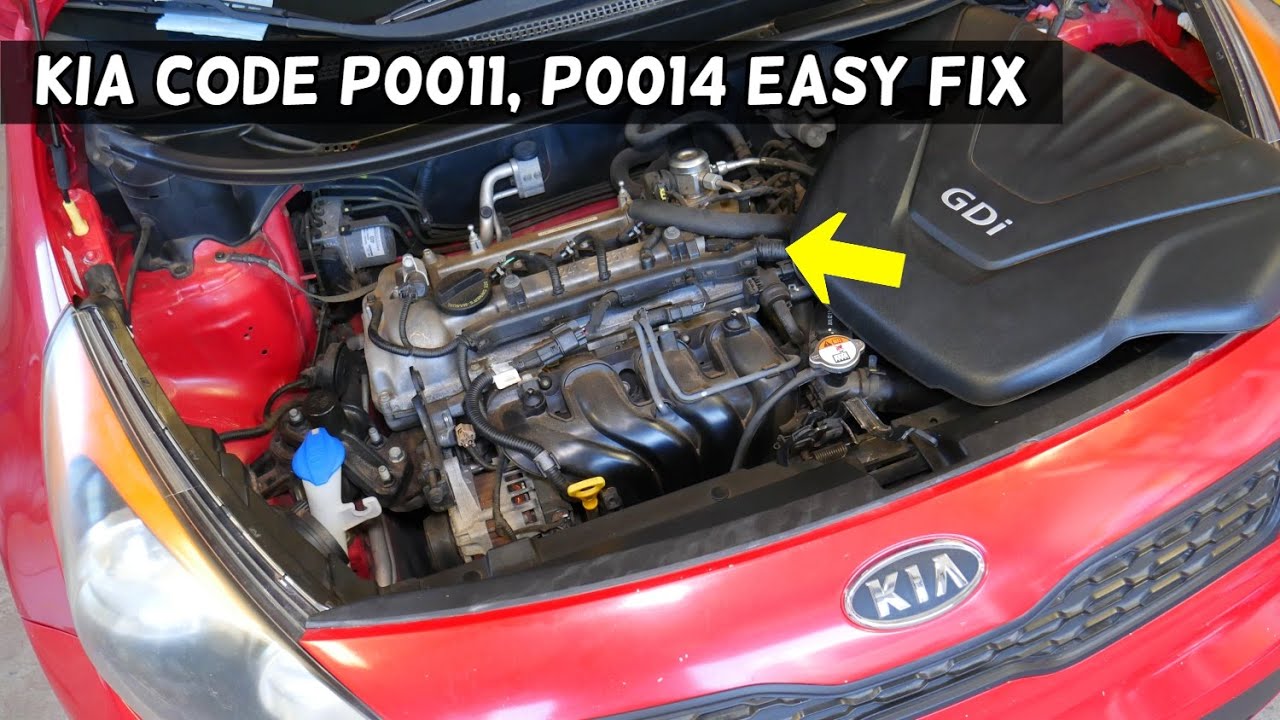 KIA CODE P0011, P0014 CAMSHAFT POSITION SENSOR FIX. KIA FORTE RIO, OPTIMA, SOUL, SORENTO SPORTAGE