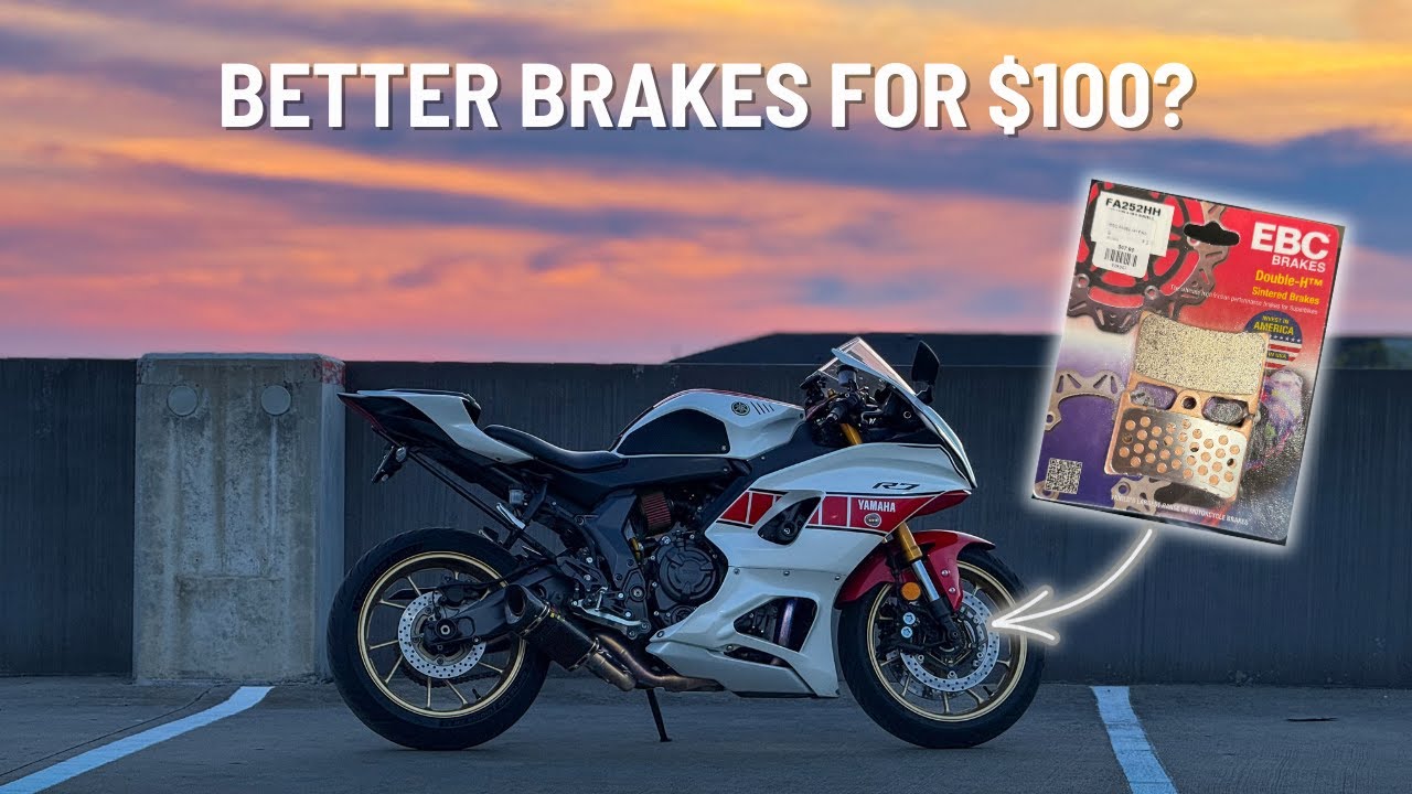 R7 Brake Upgrade - Should you get sintered pads for your motorcycle?