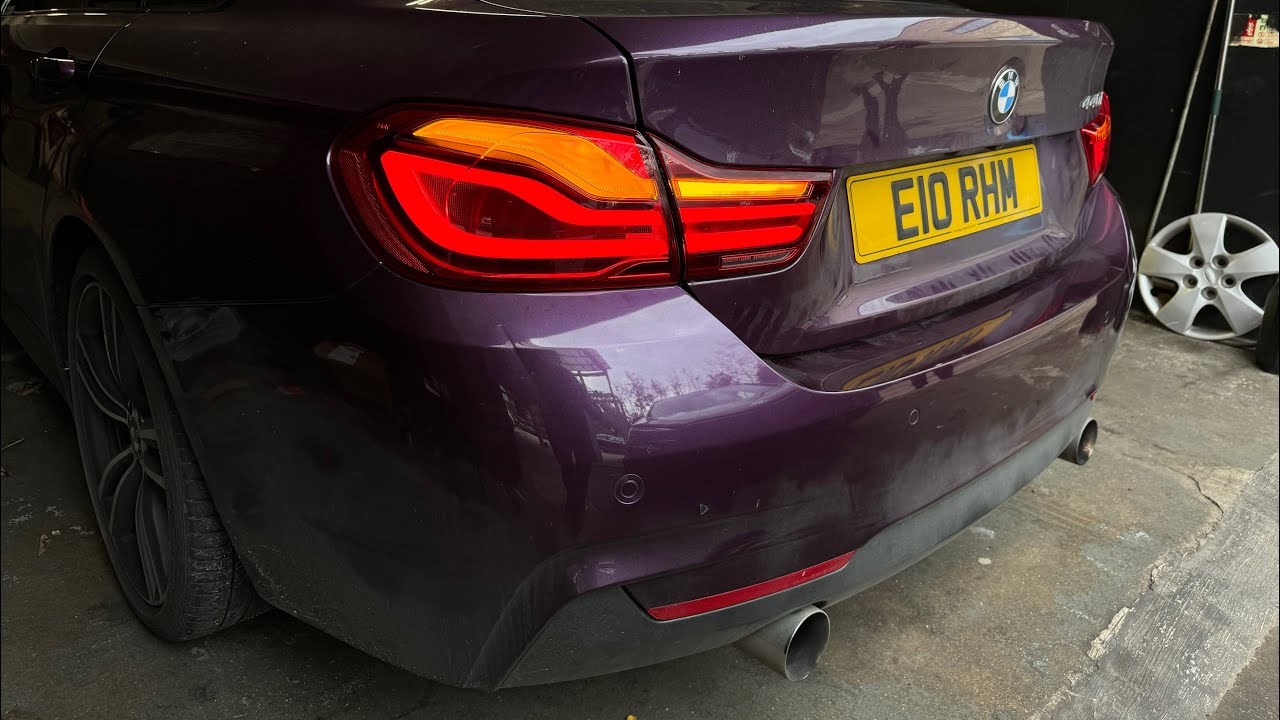 BMW F36 boot lid trim removal - rear LCI light prep! #csretrofits #bmw #f36 #diy