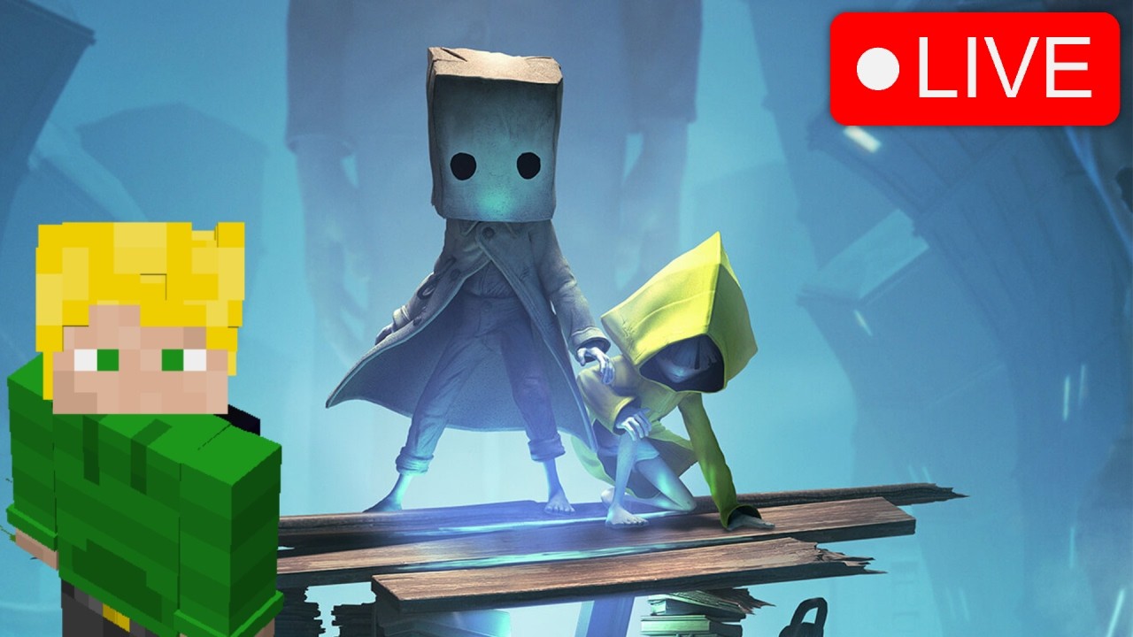 Playing LITTLE NIGHTMARES 2 for the FIRST TIME [LIVE] [HELP ME] 2