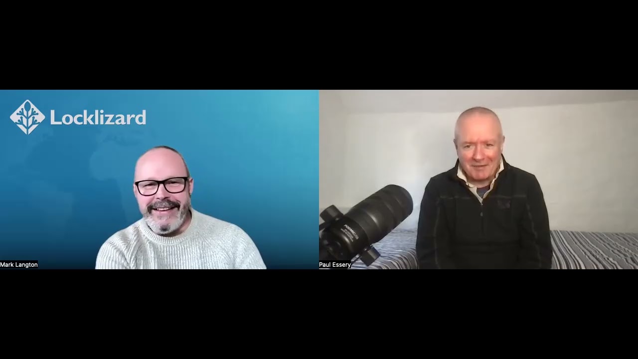 Most cybersecurity activity is focused on the WRONG thing! Locklizard CEO Mark Langton explains why.