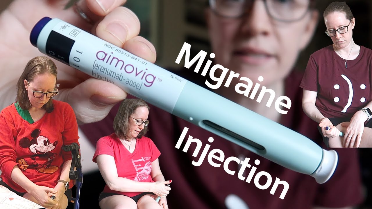Watch Aimovig Injection for Migraine Disease