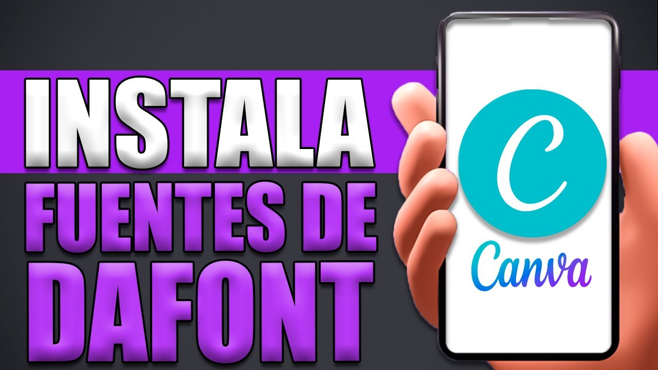 Cómo Instalar Fuentes De Dafont En Canva