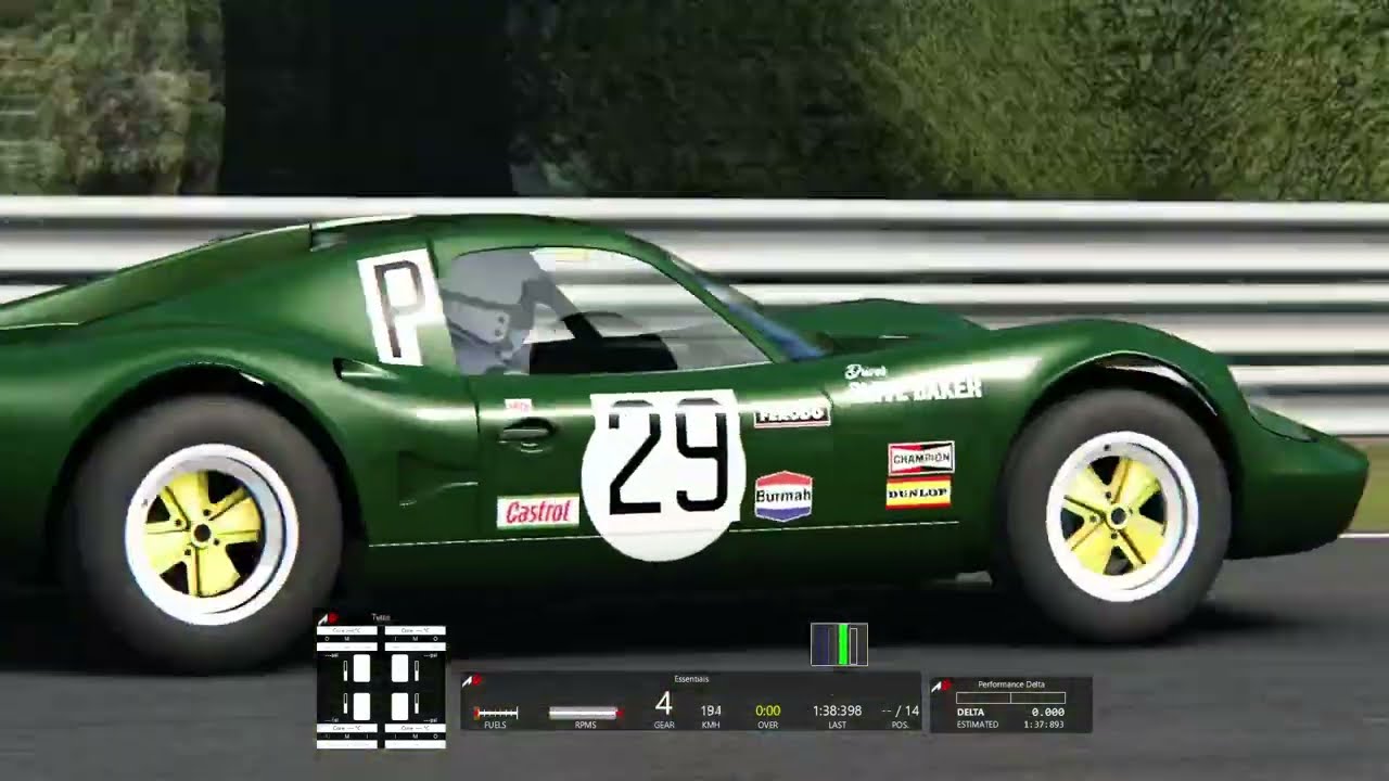 Oulton Park Fastest Lap - Chevron B8