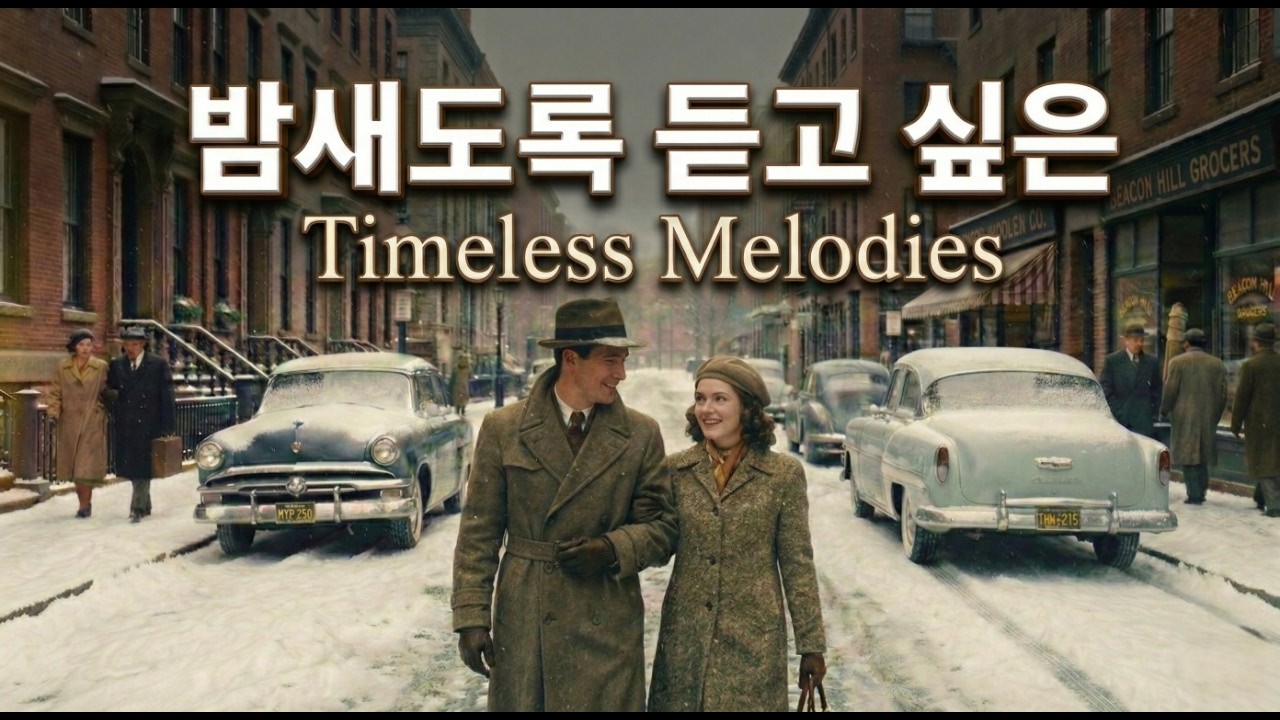[Playlist] ☕카페인보다 강력한 50년대 그루브 : 중독 주의 📻밤새도록 듣고 싶은 타임리스 멜로디🎶