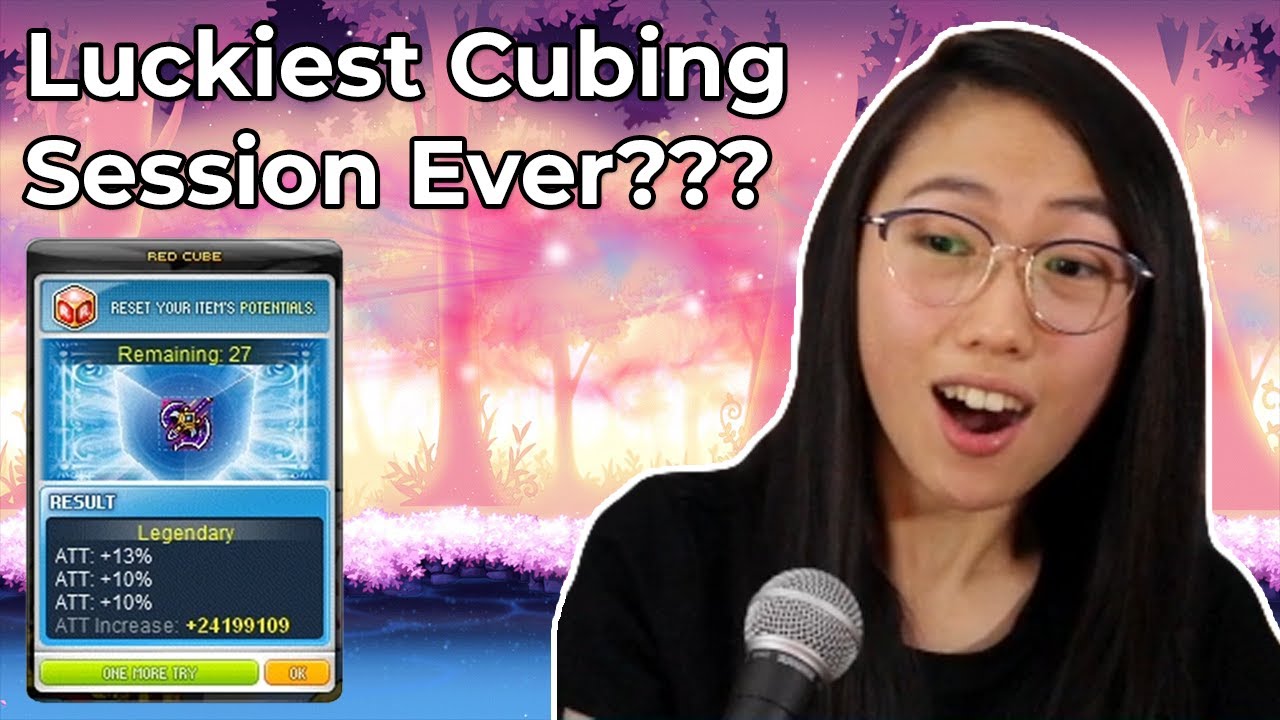 SUPER LUCKY Cubing Session! 33B and a Dream | MapleStory