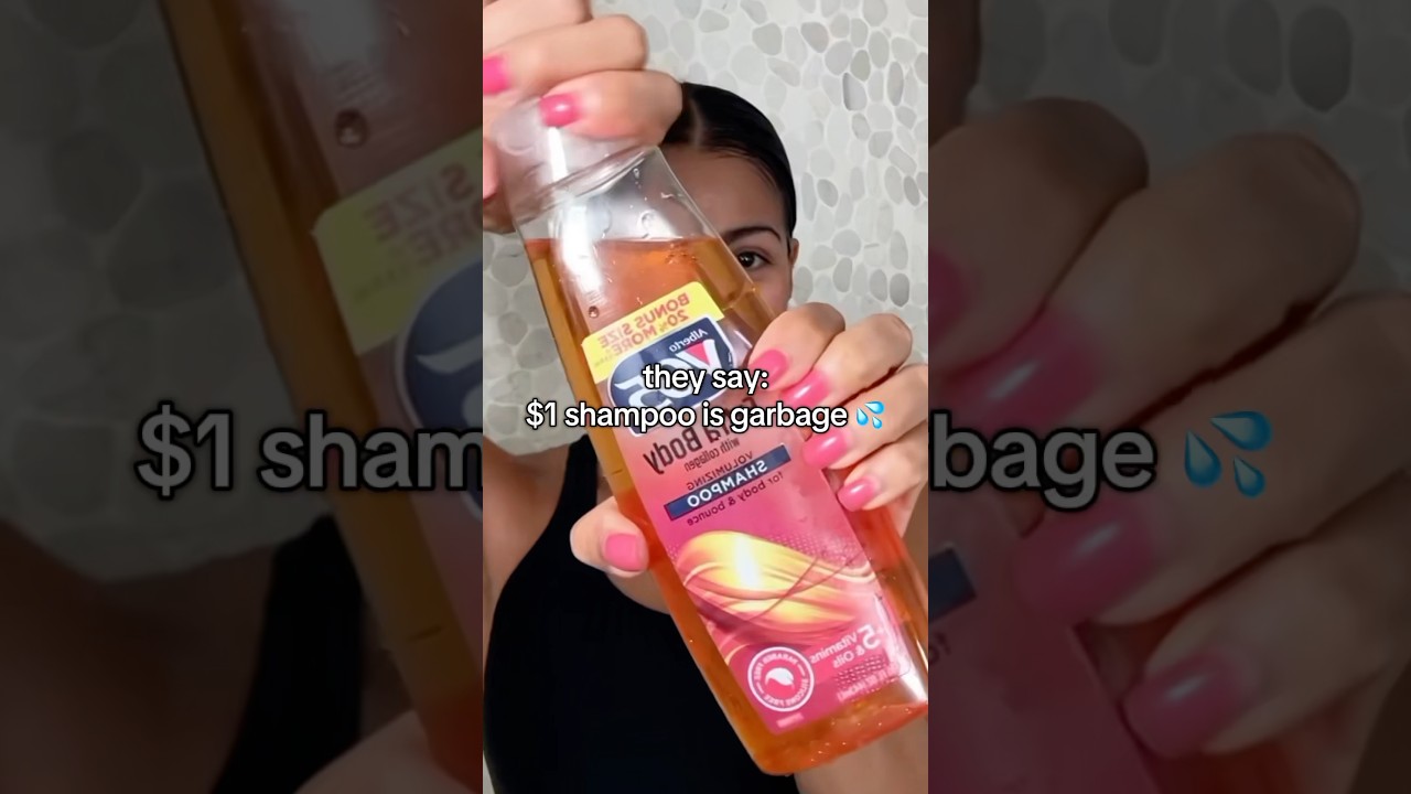 this shampoo destroys your hair they said! 😱💦