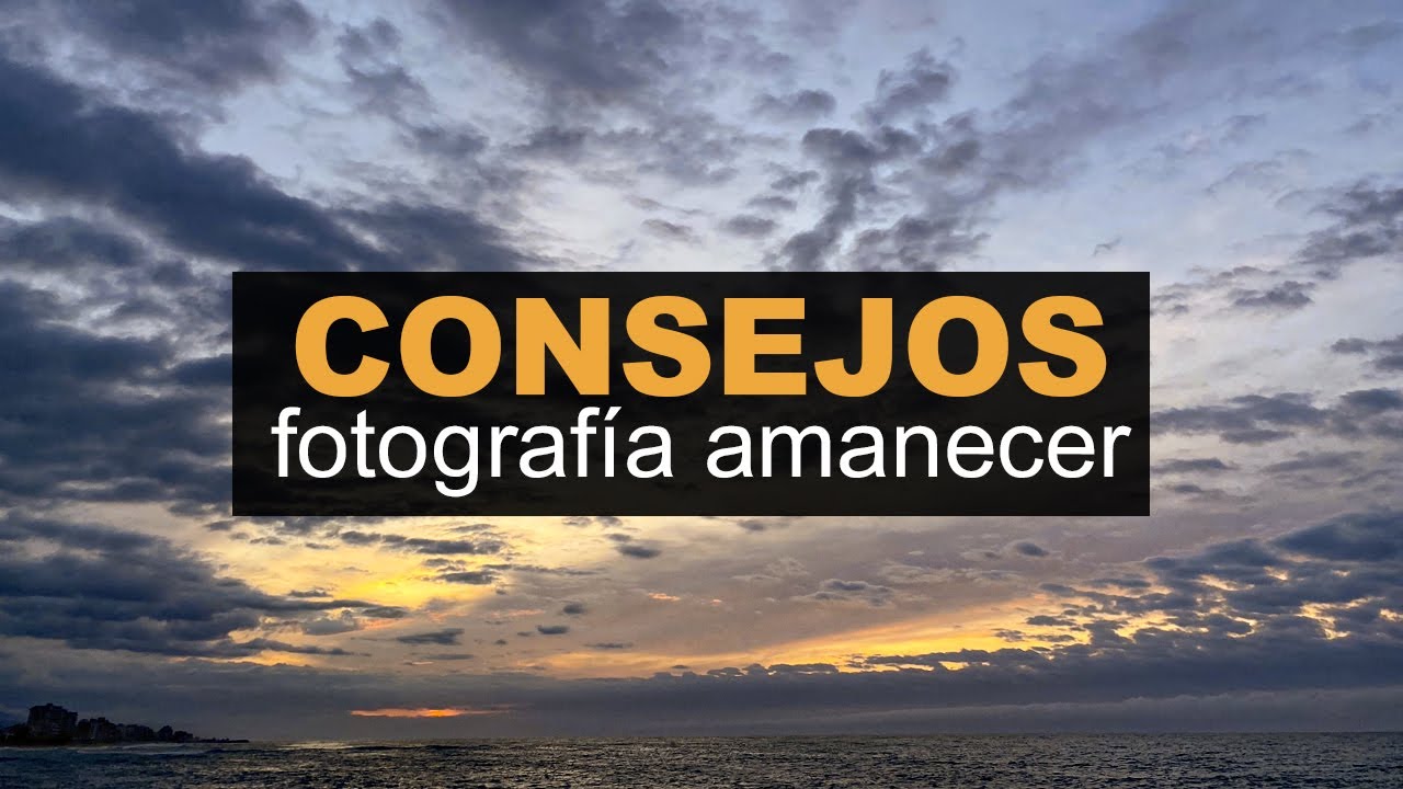 Te doy unos consejos para realizar fotografías al amanecer con tu propio teléfono!! (TIPS)