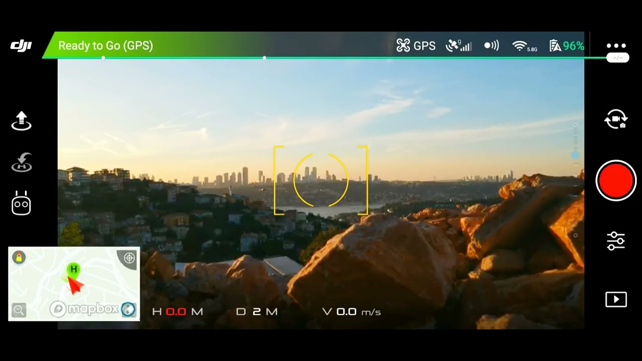 Dji Spark İstanbul Şehir içi mesafe testi (FCC MOD)