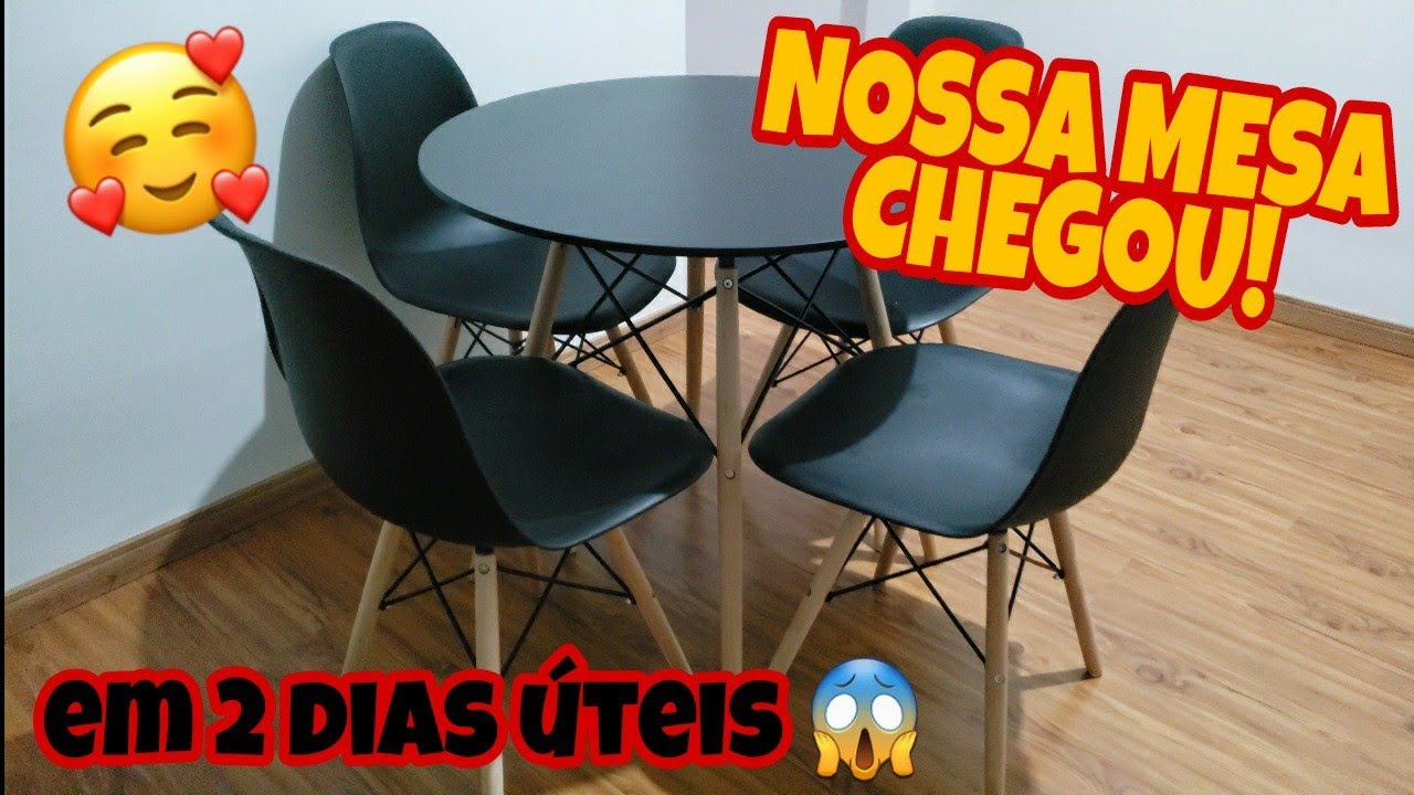 MONTAGEM DA NOSSA MESA EAMES EIFFEL