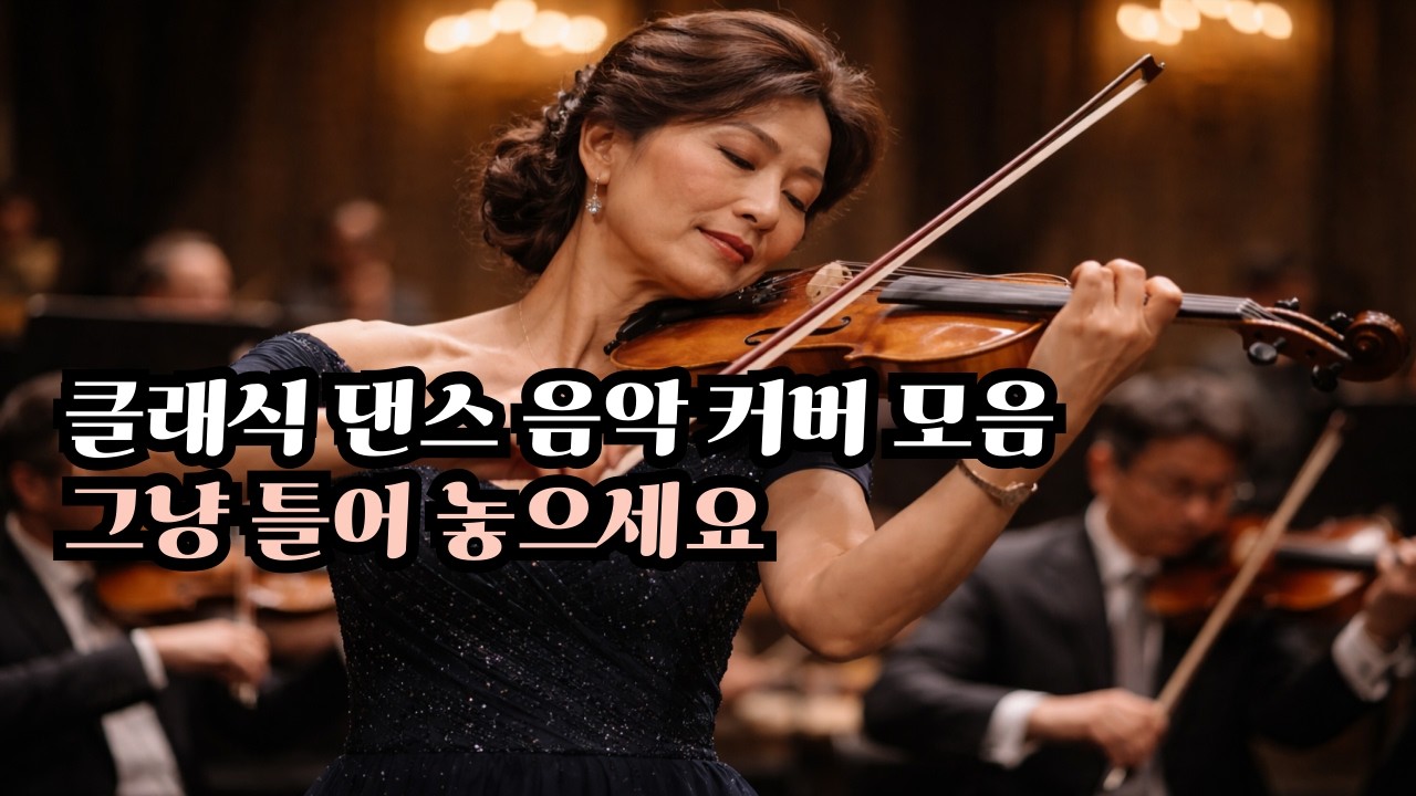 클래식 댄스 음악 커버 모음ㅣ 라틴부터 왈츠까지, 하루를 감싸는 클래식 댄스 커버 모음  추억의 멜로디로 춤추는 밤, 감미로운 댄스 음악 컬렉션 그냥 틀어 놓으세요
