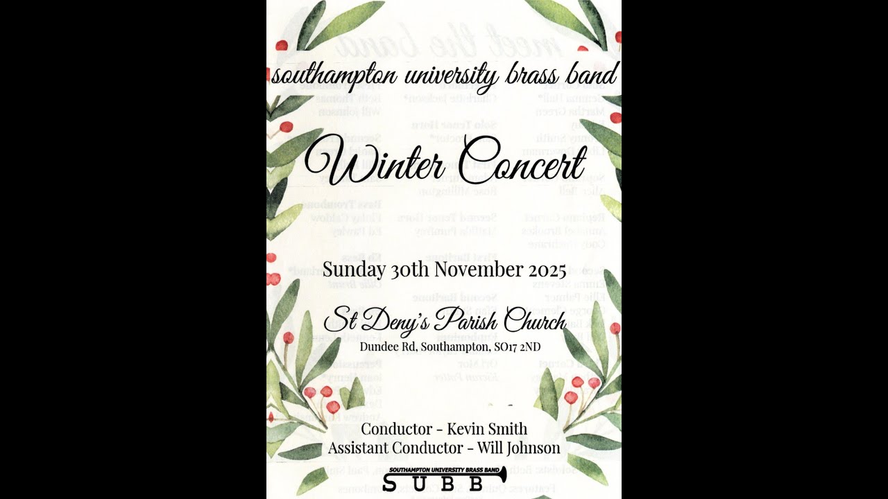 SUBB Christmas Concert 2025