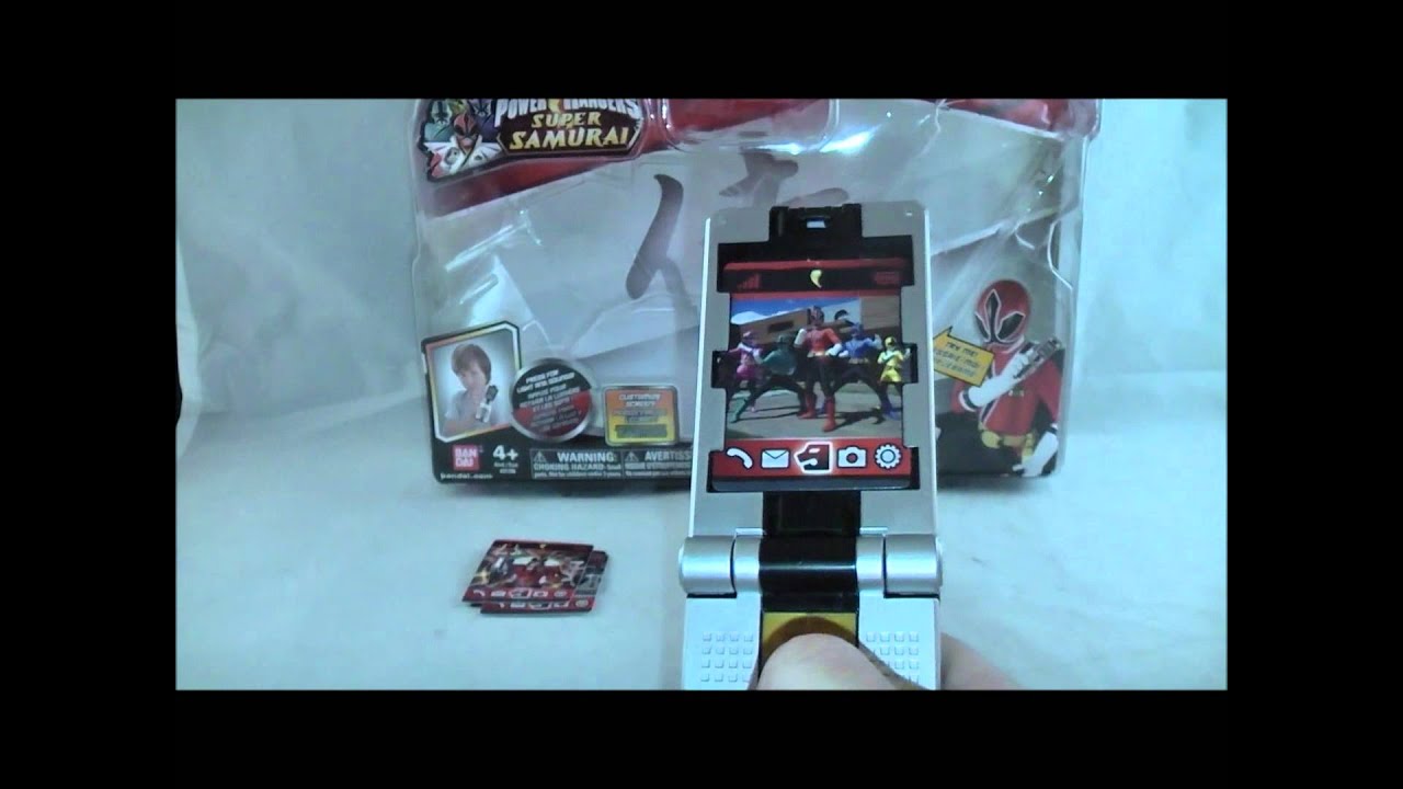 Samuraizer 2012 Version Review ( Power Rangers Super Samurai)