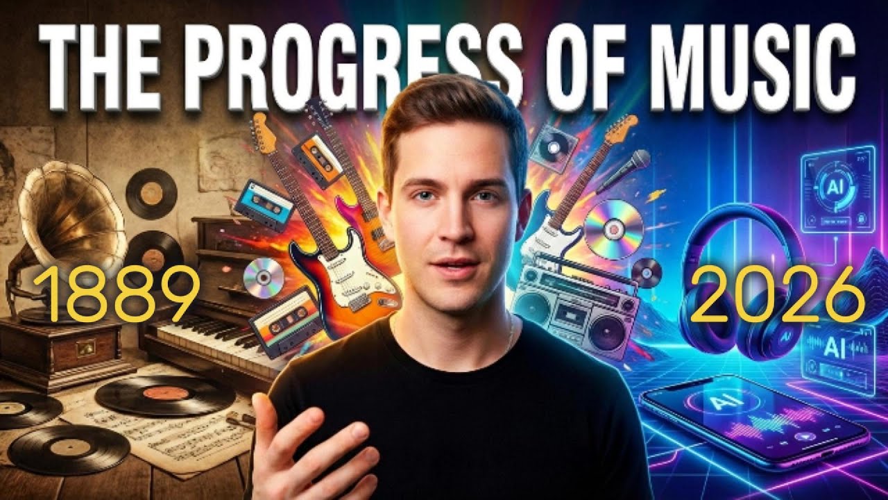 The Progress of Music 1889&ndash;2026  From Vinyl to AI Generated Sounds