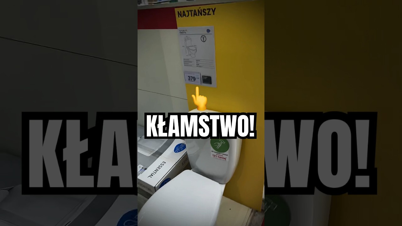 Bardzo tania muszla WC (kompakt) z deską wolnoopadającą (nie, nie ta na miniaturce)