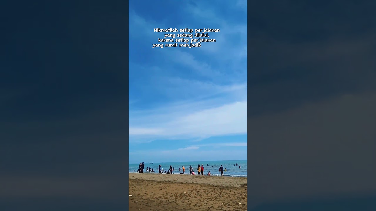 jalan-jalan naik Atv di pantai 