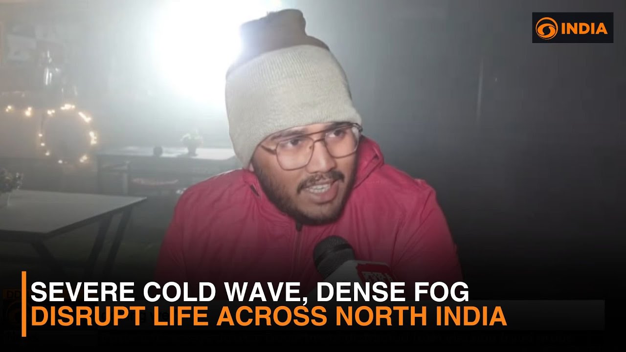 Severe Cold Wave, Dense Fog Disrupt Life Across North India