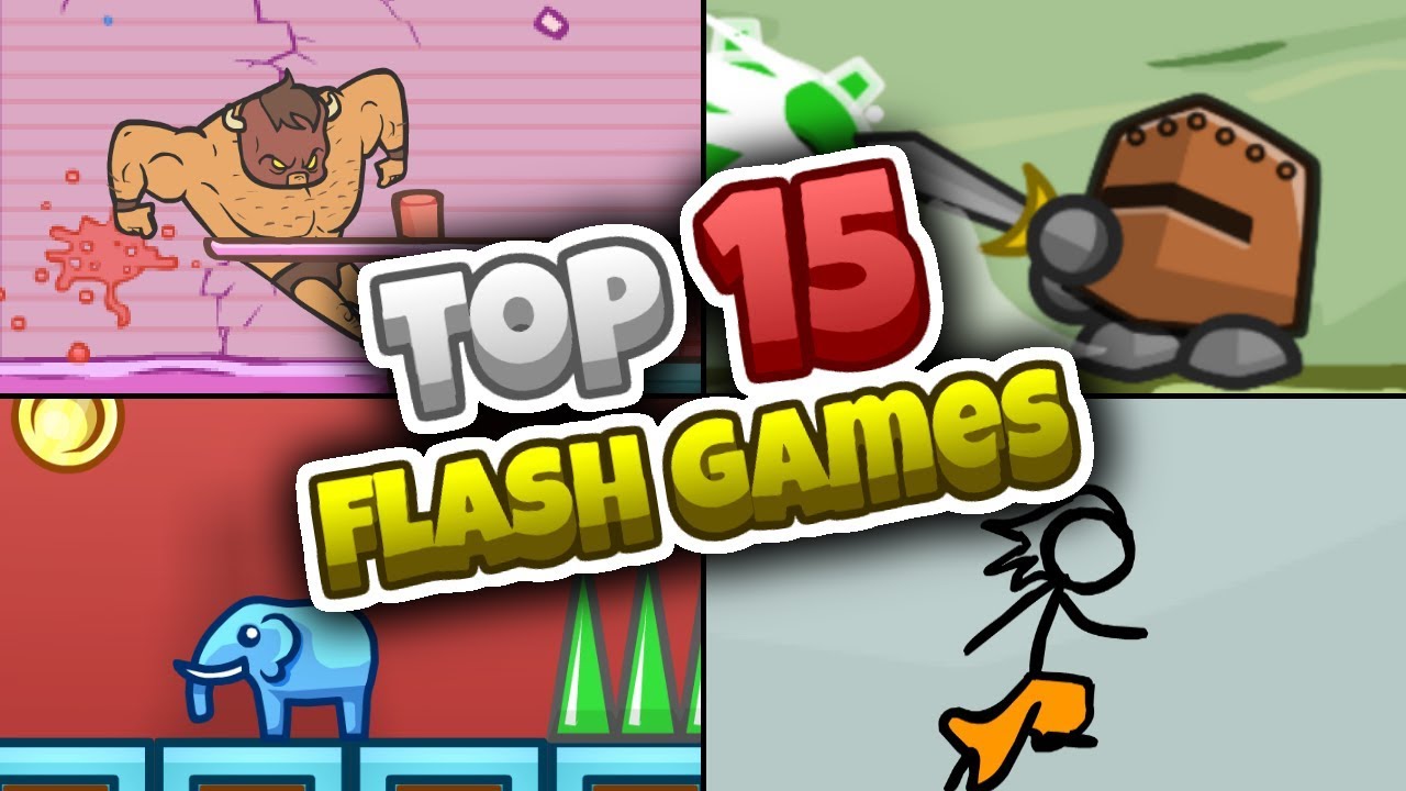 Top 15 BEST Flash Games of All Time! (RIP Flash)
