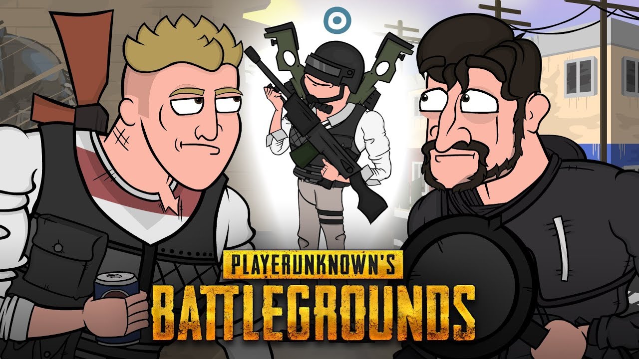 PUBG CARTOON - TYPICAL SQUAD