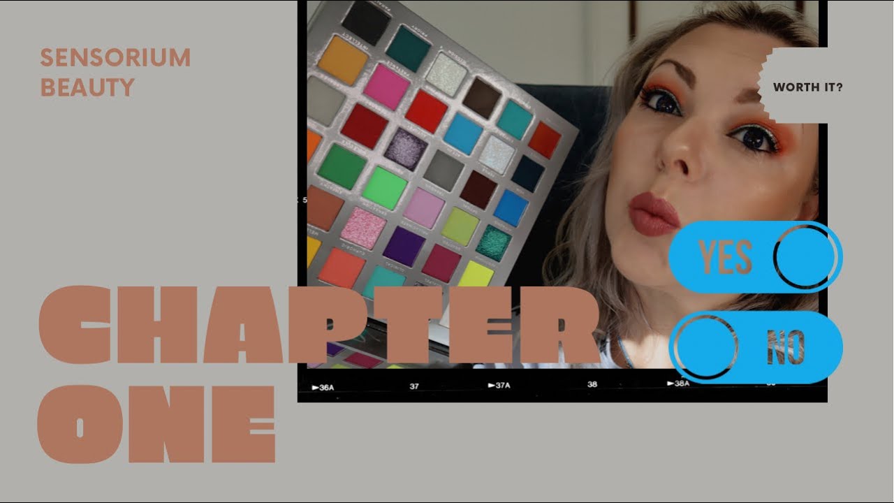 SENSORIUM BEAUTY | Chapter one Palette! #GRWM2022 #2 with music only - no words