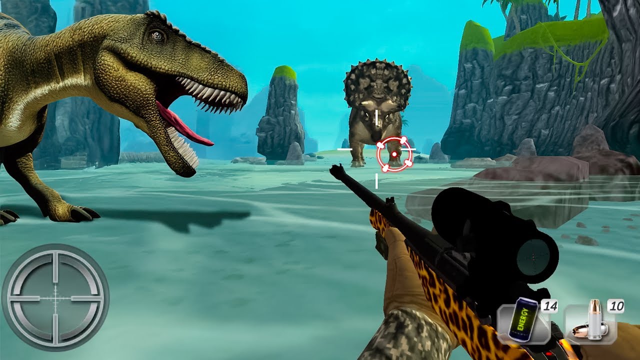 Dino Hunter King Android Gameplay | Dinosaur Hunting Games 2025 #3