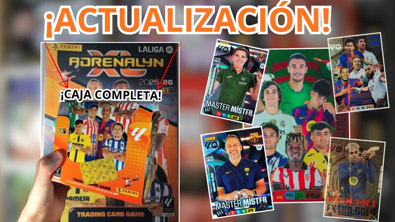 ¡ABRIENDO 50 SOBRES de la ACTUALIZACIÓN de ADRENALYN XL 25/26¡ | *NUEVAS CARTAS Y DISEÑOS*