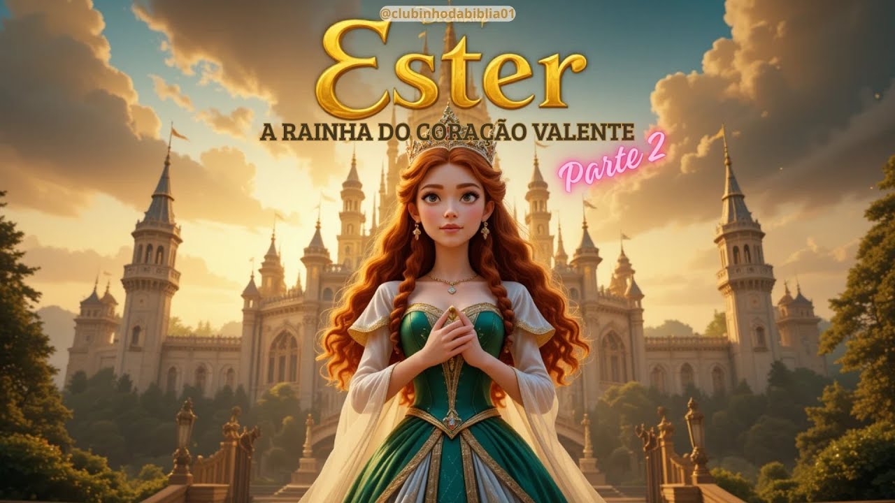 Ester: a Rainha do Coração Valente PARTE 2 | História Bíblica Infantil | Clubinho da Bíblia