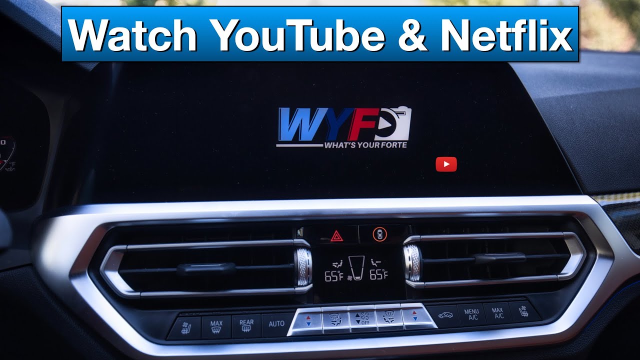Зеркальное отображение экрана: BMW iDrive 7 / G8X M3 M4