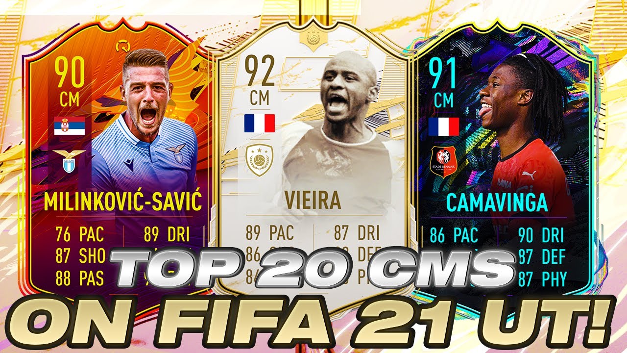 THE TOP 20 CM'S ON FIFA 21 RIGHT NOW! BEST META CM'S WHO WILL HELP YOU WIN MORE GAMES! FIFA 21