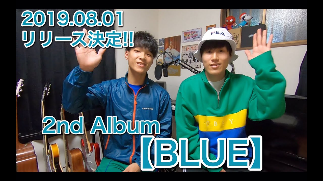 2nd album 【BLUE】リリース決定!!