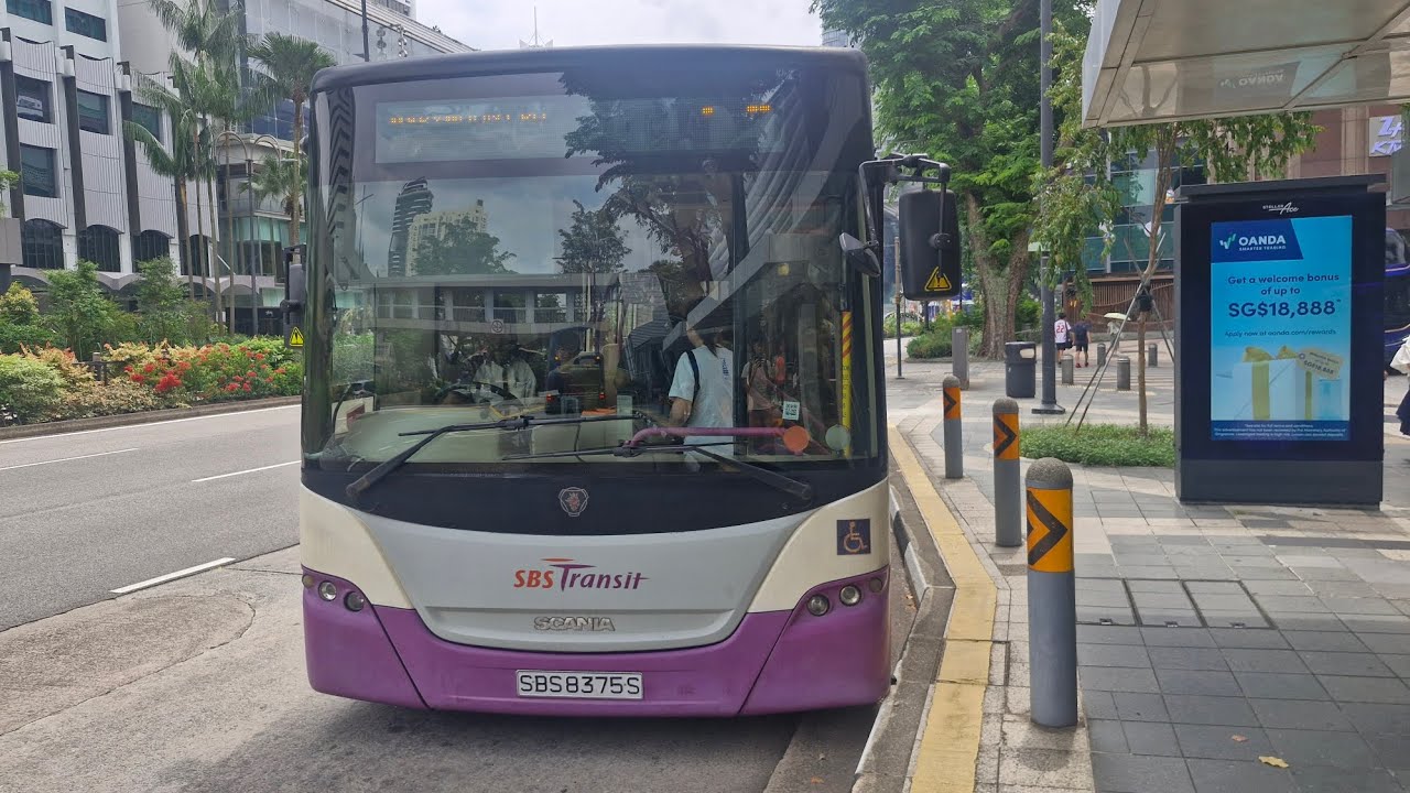 SBS Transit Bus Service 54 Scania K230UB Euro IV Batch 2 SBS8375S