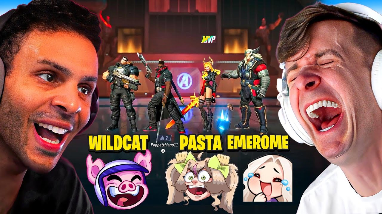 REACTING TO OUR FRIENDS PLAYING MARVEL RIVALS ZOMBIES (ft. Pasta, Emerome and Wildcat)