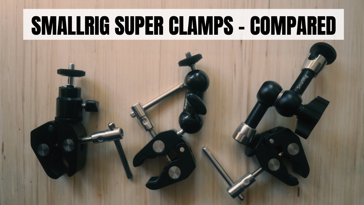 Зажимы SmallRig Super Clamps — сравнение