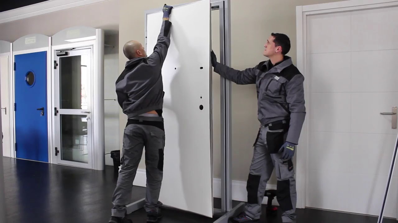 Como instalar una Puerta Blindada Dierre