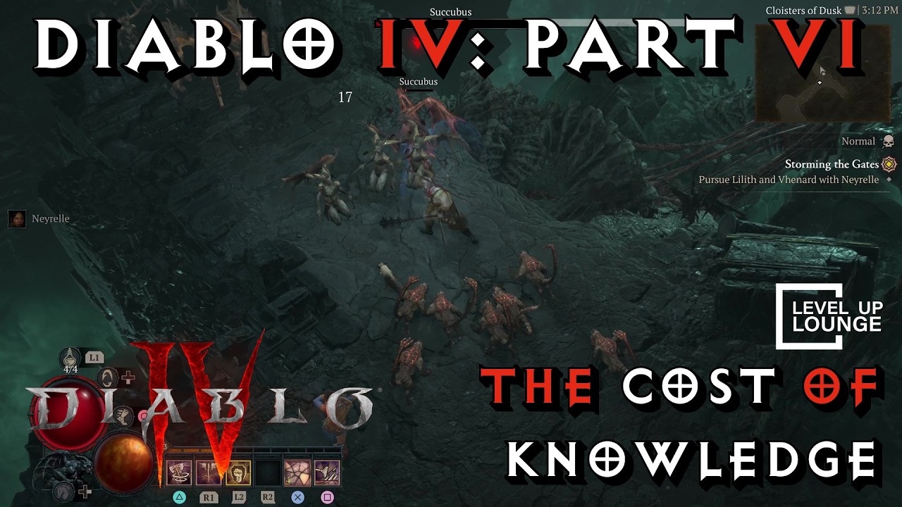 FIGHTING NEYRELLE'S MOTHER! 😭 Diablo 4 PS5 Walkthrough Part 6 (The Cost of Knowledge)