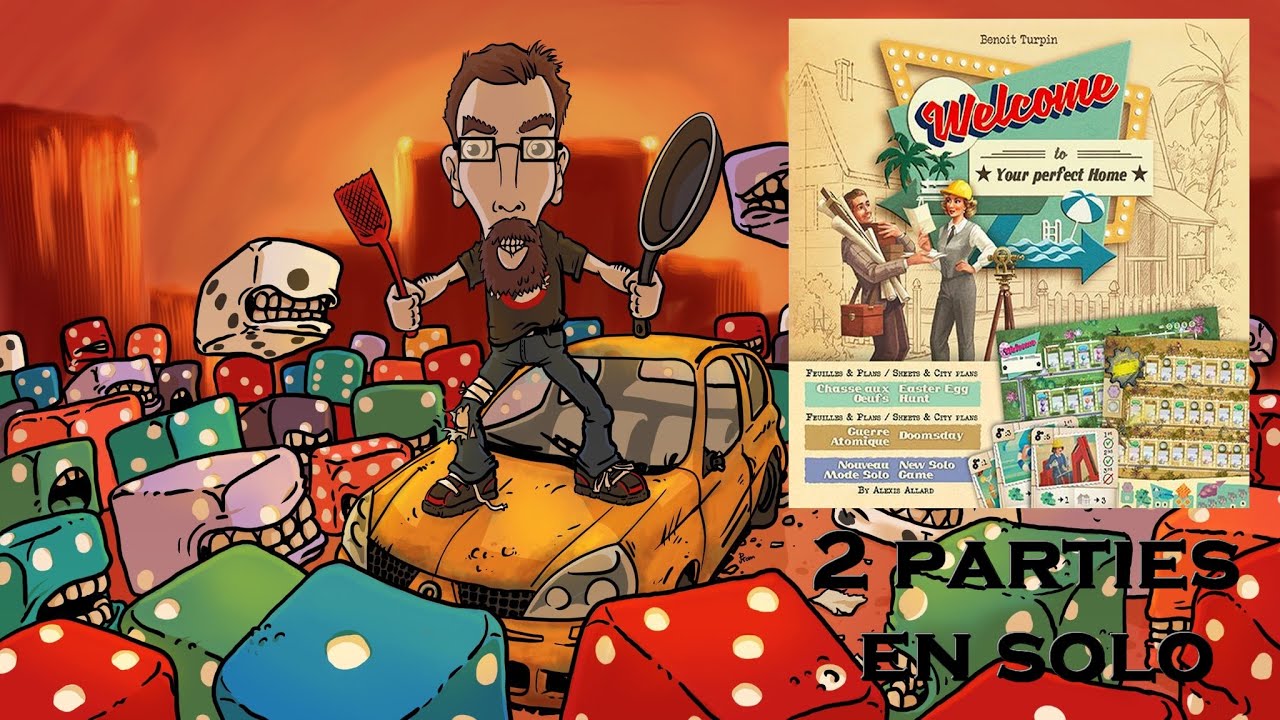 Welcome : Oeufs de Pâques/Guerre atomique : 2 parties en solo