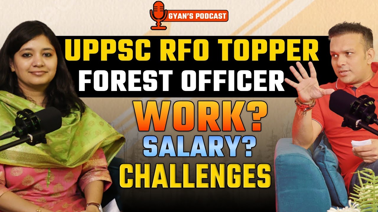 uppsc Topper Interview Booklist,Strategy hindi medium| uppcs acf rfo forest officer|Gyan sir podcast
