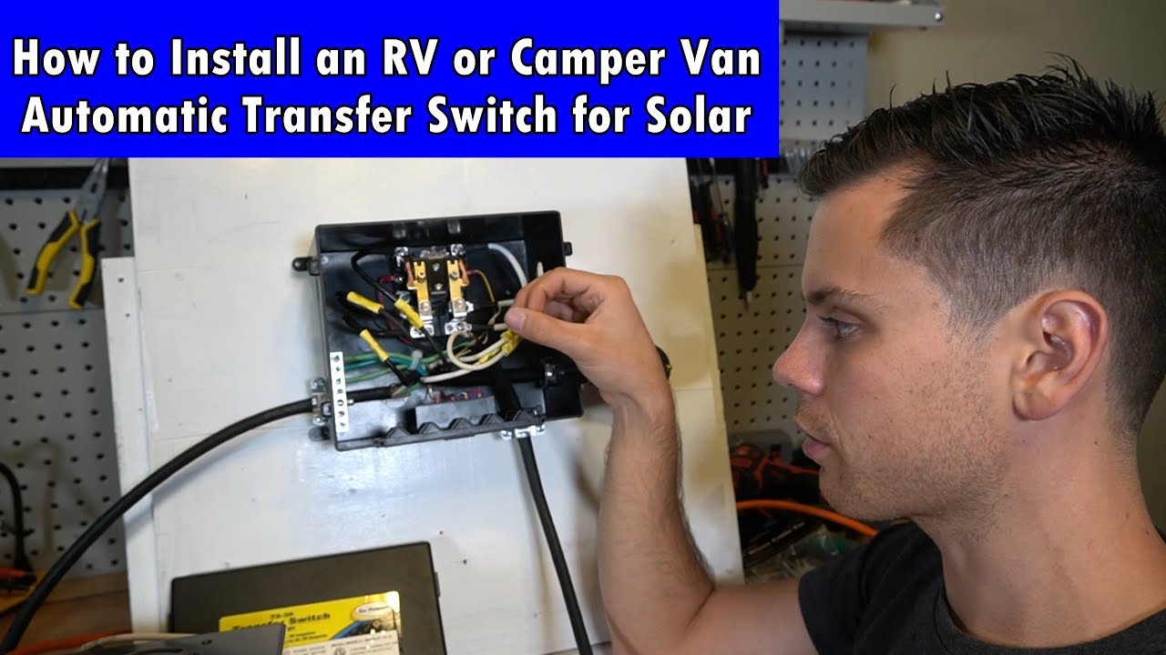 RV Solar Power: How to Install an Automatic Transfer Switch to a Solar Inverter