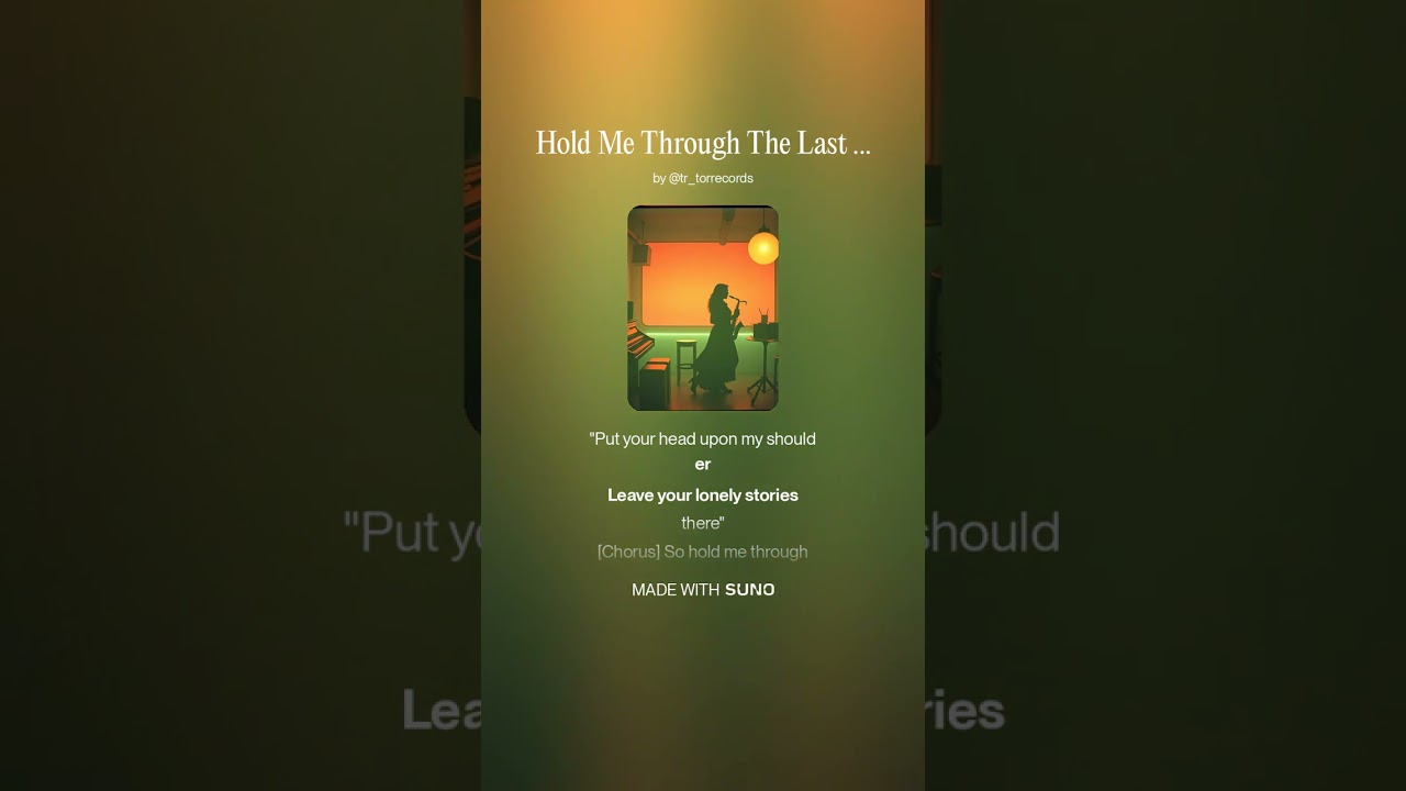Hold Me Through The Last Refrain