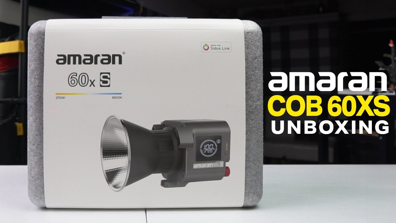 @aputurelighting  Latest Innovation: #amaran COB 60x S - In-Depth Unboxing