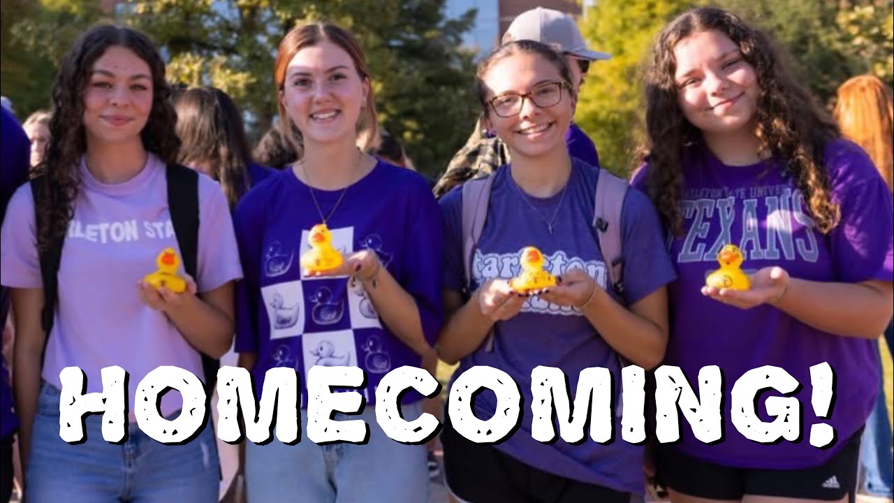 HOMECOMING WEEK AT COLLEGE!!!