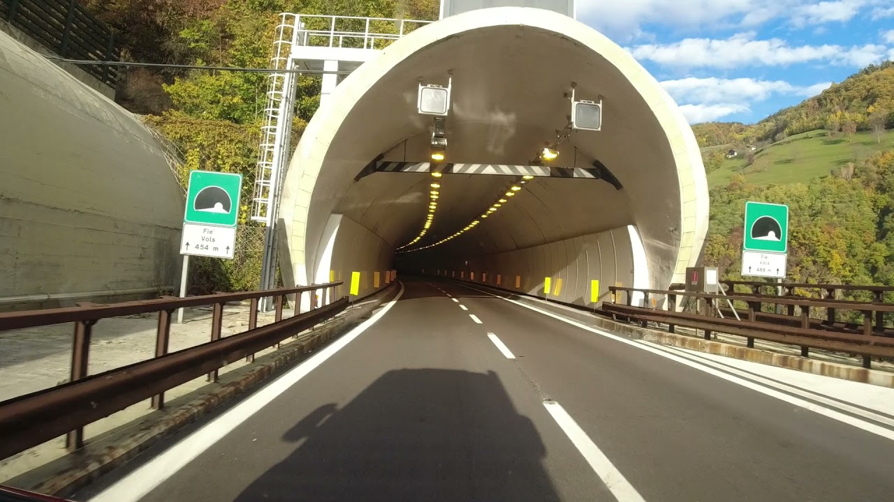 Dashcam: Bolzano to Brenner Pass Toll station, along highway E45 Samba Style
