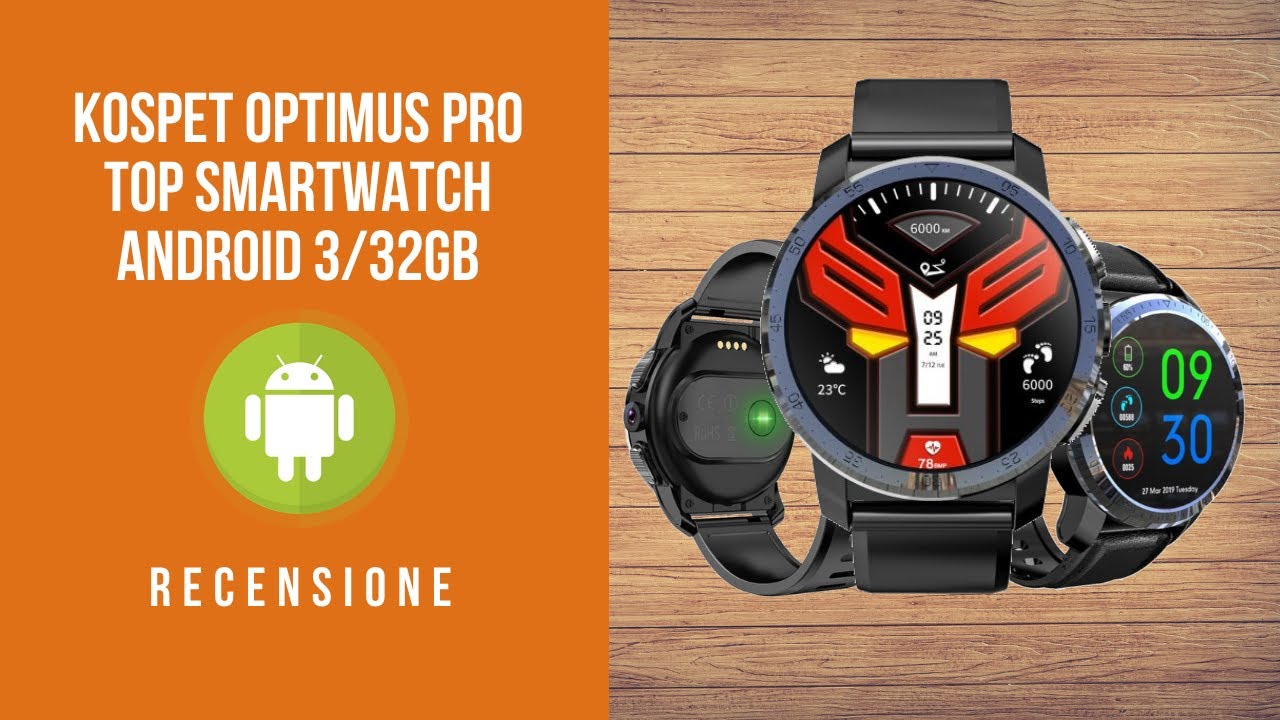Kospet Optimus Pro | Finalmente un vero Smartwatch Android | Recensione PHONE BLOG ITALIA