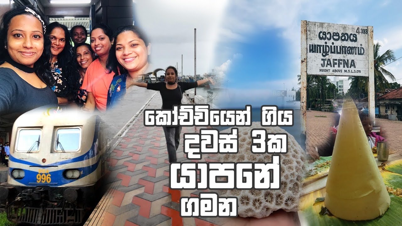 කෝච්චියෙන් තල් අරණට | Things to do in jaffna | KKS Intercity Express