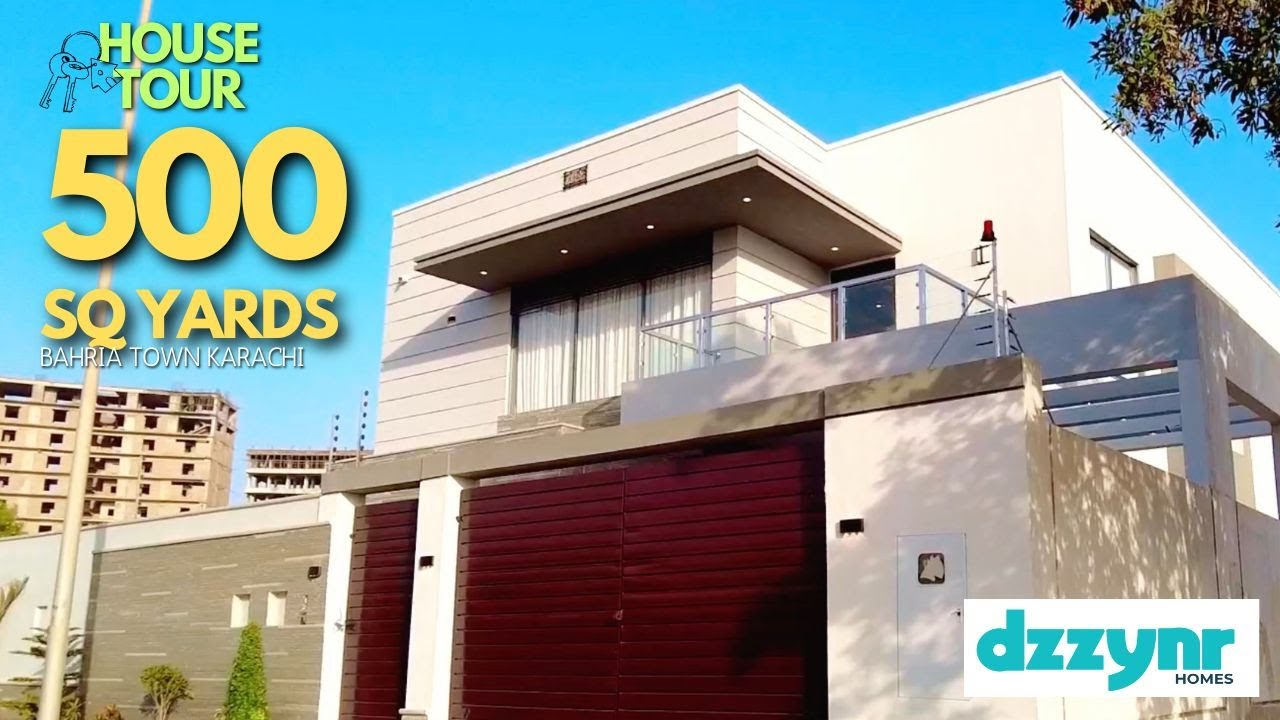 Inside a Beautifully Finished 500 Sq Yards House | Precinct 4 Bahria Town Karachi #bahriatownkarachi