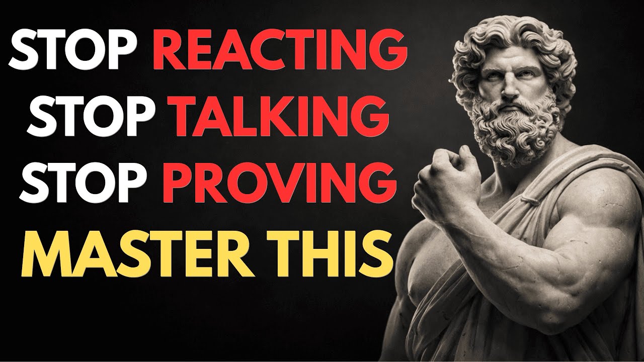 How to Stop Reacting to Everything | Stoic Self-Control & Emotional Discipline