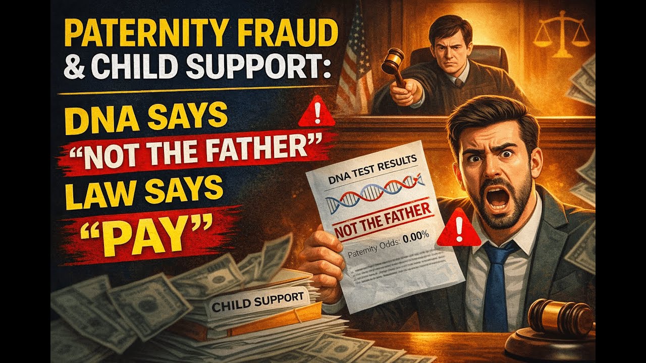Paternity Fraud & Child Support: When DNA Says &ldquo;Not the Father&rdquo; &mdash; But the Law Says &ldquo;Pay&rdquo; #fraud