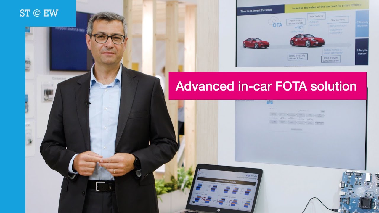 Advanced in car FOTA solution (with Stellar PCM)