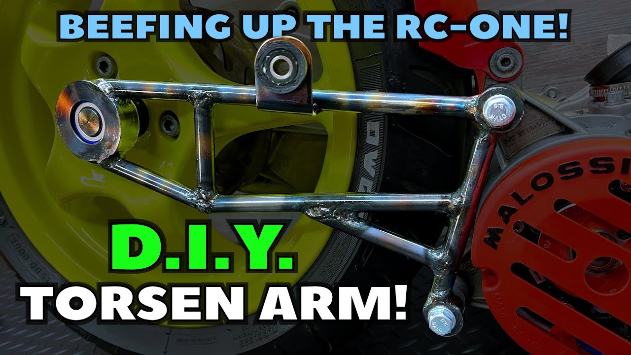 Let's Build A Torsen Arm! : RC1 : Part 22 : Scooter Engine Case And Axle Support DIY