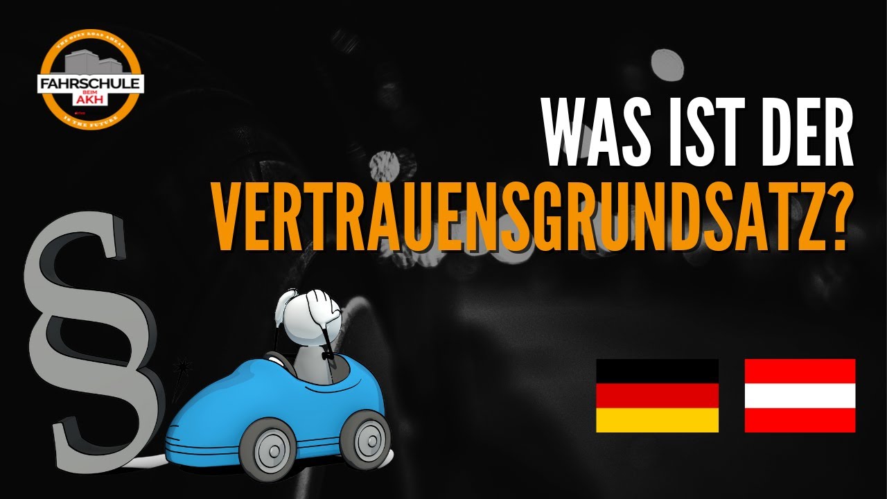 Versteh den Vertrauensgrundsatz - Dein Schlüssel zur sicheren Fahrt | DRIVE MONDAY #149